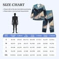thumbnail image 4 of Balery Dancing Whale Pijama para Hombre de Dos Piezas con Manga Larga, Conjunto de Dormir y Descanso Suave con Bolsillos-X-Large, 4 of 7