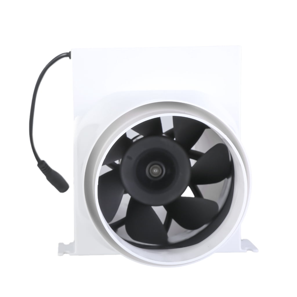 110mm Duct Fan Powerful Inline Extractor Fan 12V Duct Blower Indoor Air Exhaust Boosters For Workshop Basement Tent