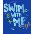 thumbnail image 2 of Men's Luca Swim With Me Sea Monsters  Graphic Tee Royal Blue 3X Large, 2 of 5