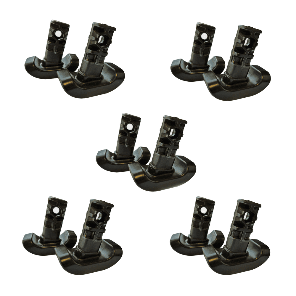 Stander Walker Replacement Glides - 5 Packs of 2 (10 total glides) - Walmart.com - Walmart.com