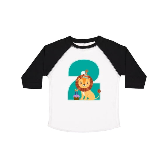 Inktastic 2nd Birthday Jungle Theme Boys or Girls Toddler T-Shirt