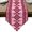 Pink, variant on Blush Pink Boho Southwestern Table Runner Linen Burlap Table Runner 120 Inches Long Vintage Ethnic Tribes Zigzag Tile Dresser Scarves for Kitchen Island Coffee Dining Room Party Holiday 13"x120"