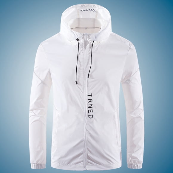 OmicGot Sun Protection Unisex Camping Hiking Jacket Windbreaker Breathable Jacket Fishing Outdoor Quick Dry Thin Coat