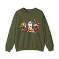 thumbnail image 2 of Merry Chickmas Sweatshirts, Chicken Sweatshirts, Christmas Sweatshirts, 2 of 5