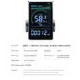 thumbnail image 4 of 2X M6C Electric Bike LCD Display Meter 24V-60V E Scooter LCD Panel Color Screen with USB (5PIN), 4 of 7