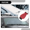 thumbnail image 4 of Unique Bargains 1pc 36x18cm Universal Car Ice Scraper Glove W/ Snow Frost Remover 600D Oxford Cloth Red, 4 of 7