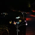 thumbnail image 6 of Solar Butterfly Lights 4 Pack, Warm Light, IP65 Waterproof, Automatic on/off, Wind Swaying, Yard Patio Pathway Decoration, 6 of 7