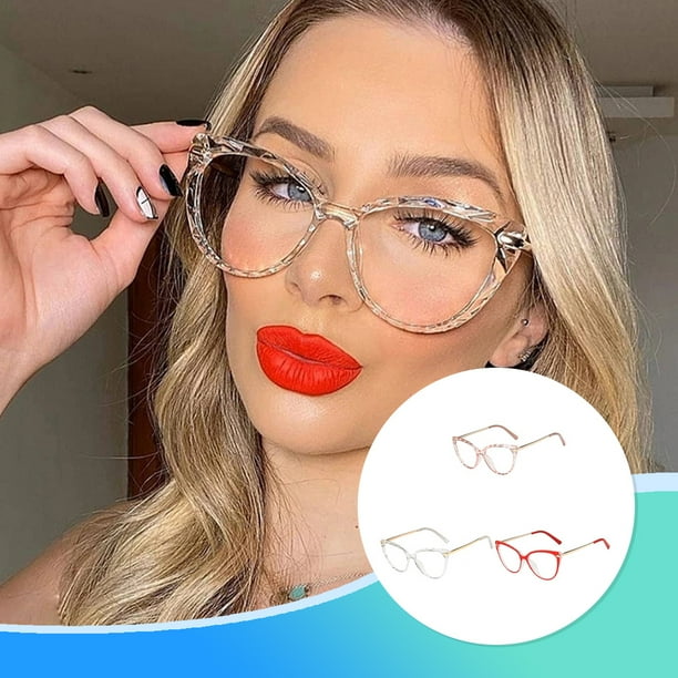 Sonducket 1 par de gafas para mujer triangulares universales HD con estilo proteccion solar decorativas a la moda adorno para gafas Type3 NO3 Bodega Aurrera en linea