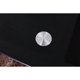 thumbnail image 5 of Hodedah Oval Glass 3-Tier Coffee Table, Black furniture living room coffee table My Lux Decor Round, 5 of 5
