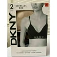 thumbnail image 6 of DKNY Women's Seamless Bralette 2-PACK (Black / Glow, Medium), 6 of 6