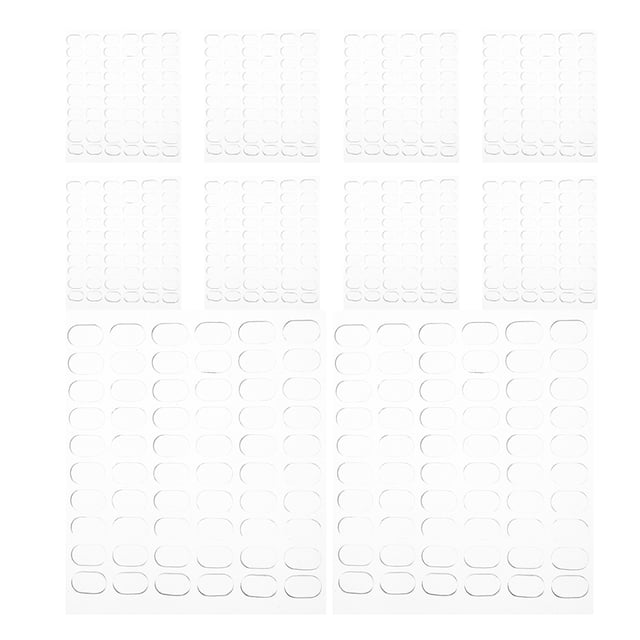 WEUVEB 600Ud Puntos Adhesivos Transparentes Doble Para Pared Invisible Y Duradera
