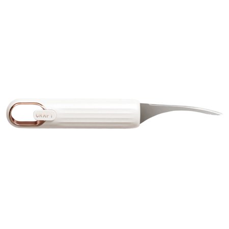 

Profile Fish Belly Knife Shrimp Opener Wear-Resistant and Durable Shrimp Opener Cutting Pry Open Oysters Shellfish White Gold
