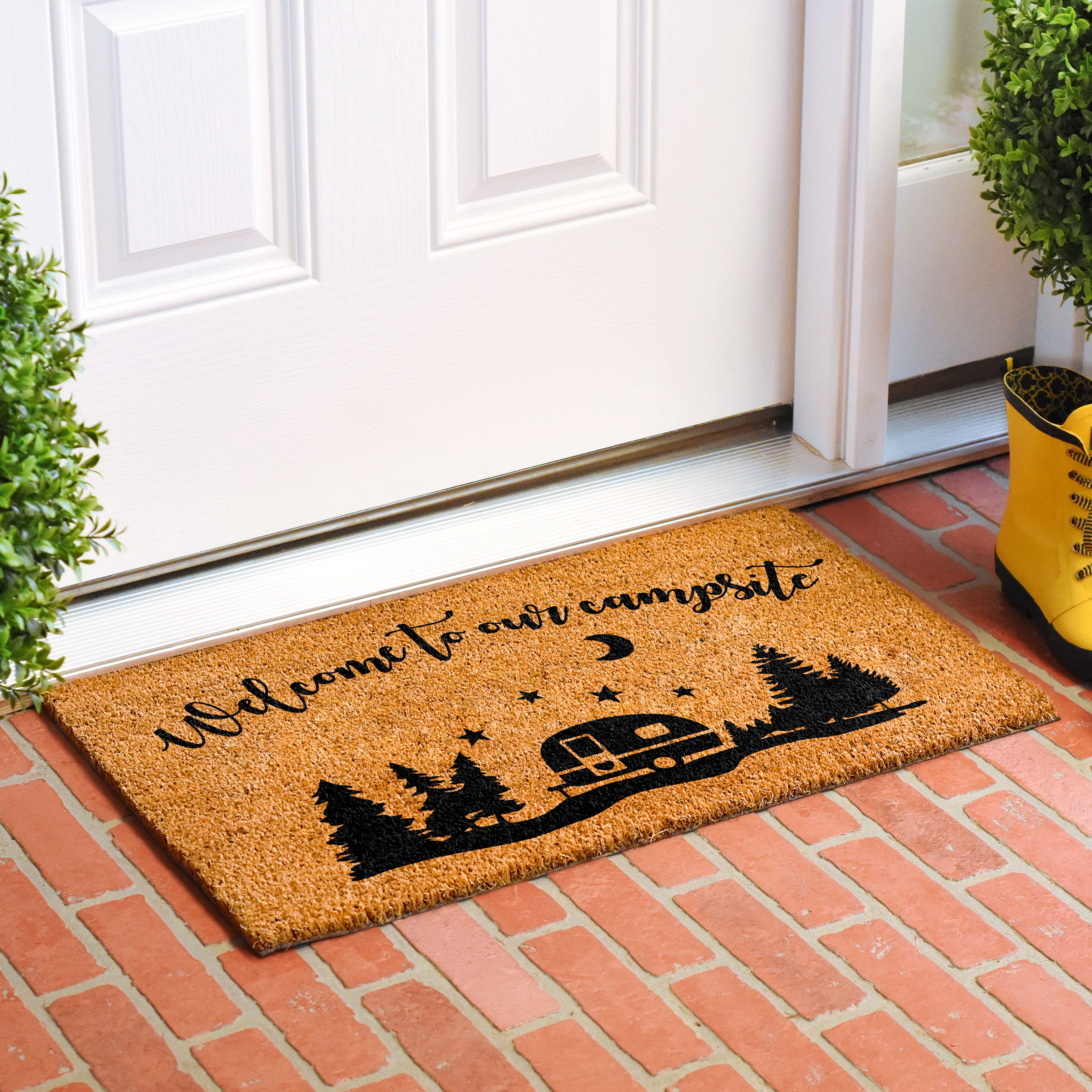 Calloway Mills Welcome to our campsite Doormat 30" x 48"