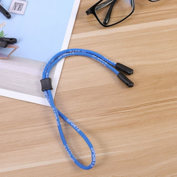 WHAMVOX Assorted Color Glasses Strap Adjustable and Anti-slip for Hanging Eyeglasses on Neck or Arm 4 Pieces