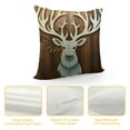 thumbnail image 4 of COMIO  Deer Pillow Covers,Rustic Cabin Decor Throw Pillows,Log Cabin Decor,Wild Animal Deer Farmhouse Pillow Covers,Camping Pillow,Camping Decor,Woodland Animals Decor, 4 of 5
