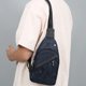 thumbnail image 1 of Bolso de Negocios para Hombre y Mujer | Bandolera Informal | Bolso de Hombro Multibolsillos de Gran Capacidad | Correa Ajustable | Bolso Frontal para Viajes, Fitness y Ciclismo | Gris Azulado, 1 of 6