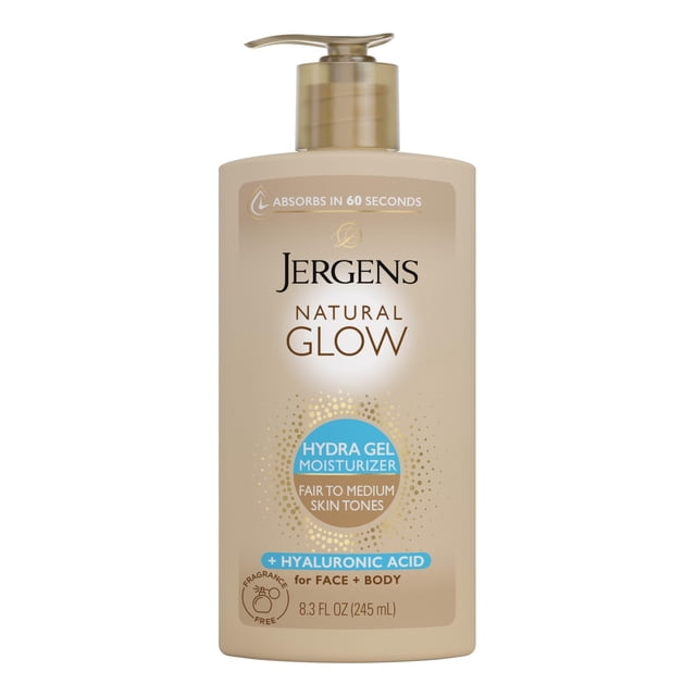 Hidratante Jergens Natural Glow Hydra Gel 245 ml