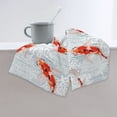 thumbnail image 6 of Salouo Koi Fish Corals,Spring Summer for Ultra Absorbent and Soft Hand Towels for Bath, Hand, Face, Gym and Spa-27.5x16in, 6 of 8