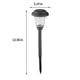 thumbnail image 3 of Luz solar para exteriores, farola solar - Luz solar para exteriores contra condiciones climáticas extremas, encendido y apagado automático, luces de jardín con energía solar de 8 a 10 horas, acera de, 3 of 7