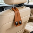 thumbnail image 4 of BotaniNest Back Seat Hanger Organizer For Rear Headrest Sturdy Universal Vehicle Storage Hook, 4 of 6