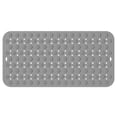 thumbnail image 2 of Tapetes antideslizantes de silicona para bañera Para y Alfombras de ducha con agujeros de drenaje Para y ventosas, 2 of 11
