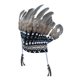 thumbnail image 1 of Disfraz de diadema de plumas, disfraz elegante para mascarada, fiesta, Halloween Gris, 1 of 9
