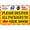 P01, variant on BTFSigns Place Packages In The Box Delivery Sign - Weatherproof 8"x12" Aluminum Parcel Drop Box Sign for Drivers, Office, Business, Home Yard Outdoor Yellow