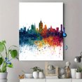 thumbnail image 4 of Colorful Cityscape Canvas Wall Art，Modern Home Decor Gift for Living Room Office Bedroom Hallway Dining Room, 4 of 8