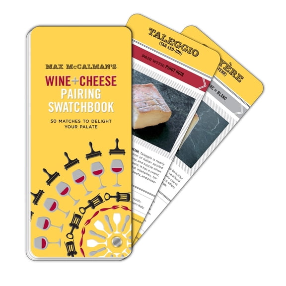 Pre-Owned Max McCalman's Wine and Cheese Pairing Swatchbook: 50 Pairings to Delight Your Palate (Misc.) 0770433839 9780770433833