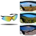 thumbnail image 5 of Bell+Howell TACGLASSES One-Size-Fits-All Polarized Sports Sunglasses for Men/Women, Unisex, Military Eyewear As Seen On TV, 5 of 7