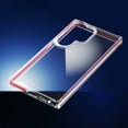 thumbnail image 6 of for Samsung Galaxy S24 Ultra Case Crystal, Hybrid Rubber+Hard PC Transparent [Not Yellowing] [Military-Grade Drop Protection] Clear Vacuum Slim Shockproof Bumper Phone Cases, Blue, 6 of 6