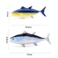 thumbnail image 3 of Shenmeida PVC Sea Animal Figures Ocean Animals Figurines Bath Toy Bluefin Tuna Figures Baby Shower Cake Toppers Birthday Gift for Kids, 3 of 7