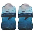 thumbnail image 4 of Haiem Ocean Dolphin Fish School Printed Car Seat Covers Set of 2, Universal Fit Car Seat Covers,Protective Seat Covers,Comfortable Car Seat Covers, Easy Installation Seat Covers, 4 of 9
