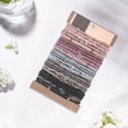 thumbnail image 3 of 25Pcs Nylon Hair Ties with Alloy and Plastic Finding Mixed Color 160mm, 3 of 7