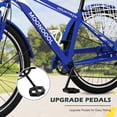 thumbnail image 2 of MOPHOTO 7 Speed 24''/26''/27.5" Adult Tricycle for Seniors with Big Basket, Exercise Men's Women's Bicycle, 3 Wheel Cruiser Bike Adjustable Seat Post, Disc Brakes Safe and Durable Adult Trikes, 2 of 10