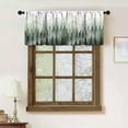 thumbnail image 2 of Rustic Deer Valance Curtains for Kitchen,Farmhouse Hunting Elk Country Camouflage Forest Woodland Wildlife Bear Elk Cabin Lodge Window Treatments for Bedroom Living Room 1 Piece,54x18 Inch, 2 of 4