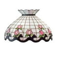thumbnail image 2 of Meyda Tiffany 11144 Roseborder 12.5" Tall Lamp Shade - Beige, 2 of 2