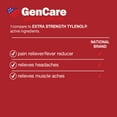 thumbnail image 2 of GenCare Extra Strength Acetaminophen 500mg Pain Relief and Fever Reducer, 500 Caplets, 2 of 6