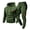 Army Green, variant on Mens Outfits 2 Piece City Print Hoodie Sweatpants Set Slim Fit Jogger Tracksuit With Adjustable Drawstring Waist