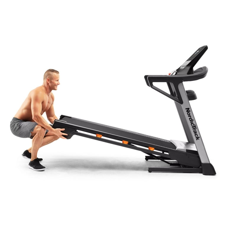 NordicTrack T 7.5 S iFIT enabled Treadmill for Running and Walking with 7 Tilting Touchscreen and SpaceSaver Design