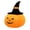 Devil Pumpkin, variant on xiaxaixu Cute Pumpkin Plush Toy Halloween Devil Pumpkin Throw Pillow Stuffed Animal Cartoon Doll for Kids Party Favor Decoration