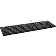 Dell KB216-BK-US Dell KB216 Keyboard - Cable Connectivity - USB Interface - English (US) - Play, Pause, Rewind, Fast-forward, Volume Control Hot Key(s) - QWERTY Keys Layout - Black