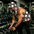 thumbnail image 4 of Graphic Camo Sleeveless Hooded Tank Top for Men, Muscle Fit Pullover Gym Vest - Quick-Dry Athletic Shirt with Pocket for Bodybuilding & Summer Training Light Gray XL, 4 of 7
