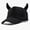 A1_Black, variant on TZZQ Devil Horn Baseball Cap for Unisex Leisure Baseball Cap Trendy Vintage Baseball Hat Novelty Casual Brim Hip Hop Cycling Hat Adjustable Casual Travel Sun Hat Breathable Cycling Cap