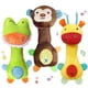 thumbnail image 2 of 3 unids/set sonajeros de juguete suaves para bebé, juguetes con sonido de animales, juguetes para bebé de desarrollo temprano, regalo para recién nacido, 2 of 7