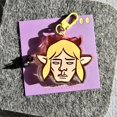 thumbnail image 7 of Zelda & Link Heart Magnet Keychain Set: Funny Acrylic Gamer Gift (1 keychain), 7 of 7