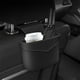 thumbnail image 4 of Cubo de almacenamiento colgante para cubo de basura de coche | Cubo de basura multifuncional para coche Cuero naranja beige 7.36"x5.43"x3.54" | Organizador que ahorra espacio Accesorios automotrices, 4 of 6