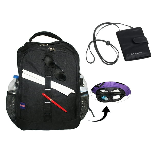 BoardingBlue 18" Personal Item Under Seat Travel Backpack for