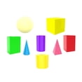 thumbnail image 1 of Sólidos geométricos, figuras 3D, juguete educativo para preescolares, material didáctico de matemáticas para niños, juego de bloques de cilindros para, 1 of 9