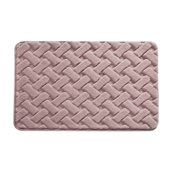 Non Slip Water Absorbent Bathroom Floor Mat – Soft Cozy Foam Cushioning, Fast Drying, Anti-Slip Backing for Bathroom, Kitchen, Laundry, Entrance & More